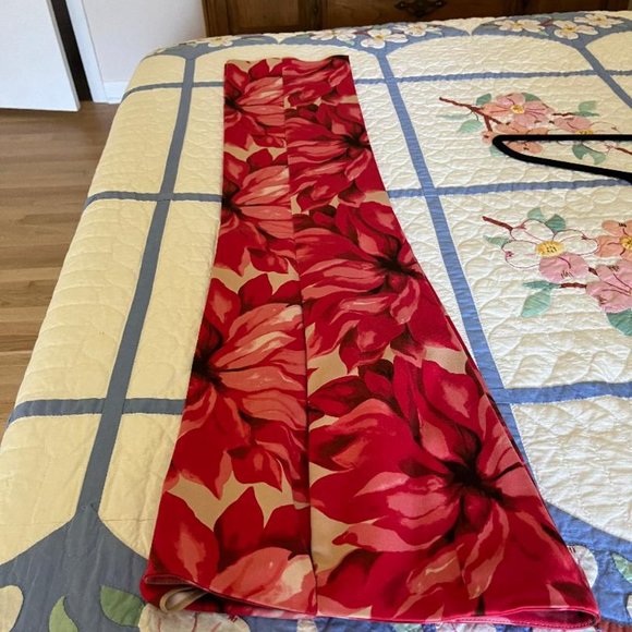 INC Red Floral Pants Size 6 - Picture 5 of 8